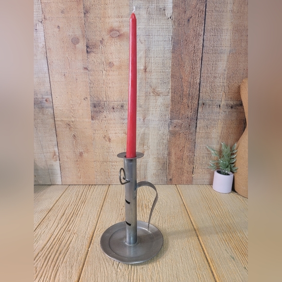 Tin Ware - Adjustable Metal Candle Holder - Picture 13 of 13